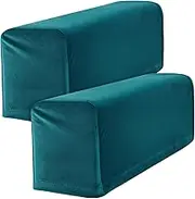 Gatuida 2Pcs Elastic Sofa Armrest Protective Cloth for Home Office Shop Stylish Armrest Protector for Lasting Cleanliness Comfort