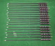 18pc Laparoscopic Monopolar Electrode J-Hook 5mmx330mm Reusable Instruments