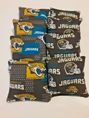 8 Cornhole Bag Set Corn Hole Jacksonville Jaguars