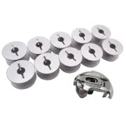 Large Capacity Bobbin Case & Aluminum Bobbins FIT FOR PFAFF 335G 1181G 1183G