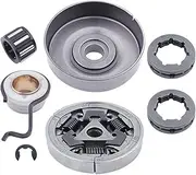 SUOKA Chainsaw Clutch Drum Sprocket for Stihl MS361 MS440 MS461 MS460 044 046 Replacement Parts with Worm Gear E-Clip