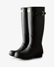 Hunter women's original tall tri-colour logo backstrap boot size 6