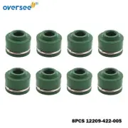 8PCS 12209-422-005 Valve Seal For TRX400EX 400EX 400X XR400 Kibblewhite Viton