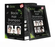 10PCS Dexe Black Hair Shampoo 5-Min Instant Hair Dye for Men Women Black Color NEW 12*9*1