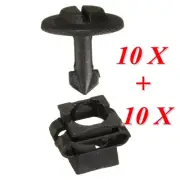 FIT SUZUKI NEW UNDERTRAY ENGINE GUARD BOTTOM COVER SHIELD TRIM CLIPS