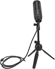 NDNCZDHC Computer Microphone Heart Shaped Directionality USB Condenser Microphone Kit 20hz‑20khz Podcast Microphone