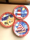 NEW SHORE Set Of 3- 8" Porcelain Plates BIA CORDON BLEU INC.2003