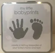Pearhead My Little Baby Prints Easel included NEW/Sealed Baby keepsake Handprint