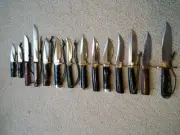 Lot of 14|Custom Handmade Randall Style Bowie Knifes-Micarta Handle Lovers Gift