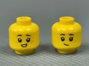 LEGO Minifigure Head Female Child Freckles Grin Smile Series 23 Holiday Elf (x1)