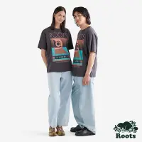 在飛比找Yahoo奇摩購物中心優惠-Roots 男女共款- NATURE CYCLES短袖T恤-