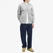Beams Plus Jersey Zip Bomber Jacket