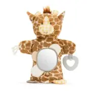 Demdaco Activity Puppet Mommy & Me - "Giraffe" - Soft Baby Plush Toy, Unisex New