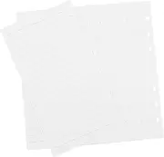 SHINEOFI 45 Sheets Loose Leaf Paper Refills of Wide Ruled Lined Notebook Paper for Planners and Notepads for Students and Office Use Versatile Budget Planner Inserts