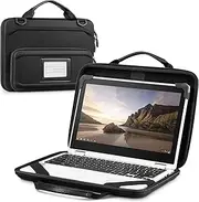 Fintie 11.6 Inch Chromebook Sleeve Case - Protective Briefcase Shoulder Bag with Accessory Pouch and ID Card Slot