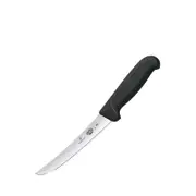 Victorinox Curved Wide Blade Boning Knife 15cm Black