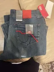 NWT~Marc ECKO RED-Size 5 Design On Back Pocket PocketIn The Front Blue Exotic