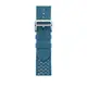Apple Watch Hermès - 45 公釐 Bleu Jean 牛仔藍色 Tricot Single Tour 錶帶
