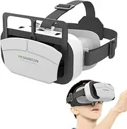Vr Goggles - Blue Light Lens, Virtual Viewer | 4.5–7.0 Inch Phone Support with - Tuning, Comfortable Headset for Mobile Movies, Vr Rides, Kids Gift, Visual Adventures, Home Entertainment