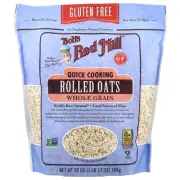Quick Cooking Rolled Oats, Whole Grain, 28 oz (794 g)