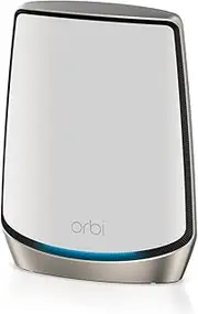 Netgear Orbi Whole Home WiFi 6 Tri-Band Mesh Router, White