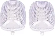 Turn Signal Indicator 2Pcs Motorcycle Front Turn Signal Lamp Lighting Lens Cover for CBR 600RR 1000RR 1997-2001 2002 2003 2004 2005 2006 2007 (Color : Clear)