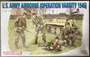 Dragon 6148 U.S. Army Airborne Operation Varsity 1945 1/35 Scale Model 4 Figures
