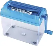 (One Piece of Correspondence Folded A4 Portrait Straight Cut Capacity 1.5L Cut Number) SANWA Supply Hand Shredder PSD-12 (Japan Import)