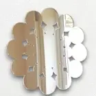 Spiral Circles Shaped Round Acrylic Mirrors, Bespoke Sizes & Engraving Services