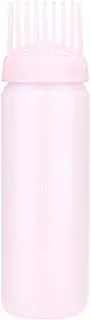 Empty Scalp Comb Bottle – Root Comb Applicator Bottle | PE Oil Applicator Bottle, Portable Hair Coloring Bottle Applicator, Safe and Harmless Coloring Tool for Barber Shop, Beauty Salon, Home