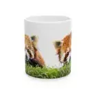 Red Panda Ceramic Mug, 11oz