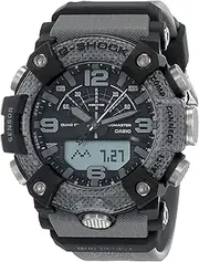 [Casio] G-SHOCK GGB100-8A Mens Black/Grey Analog/Digital Watch with Black/Grey Band