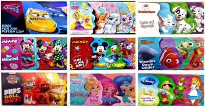 Disney Paw Patrol Nickelodeon Flip Tab Board Books Your Choice of 8 Pre-K NEW!