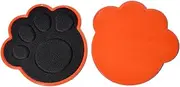 Sliders for Working Out, Sliding Discs for Fitness Core Strengthening, Paw Print Design Exercise Equipment for Pilates, Yoga, and Core Training