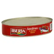 Iberia Oval Sardines in Tomato Sauce 15.0 oz (Pack of 24)