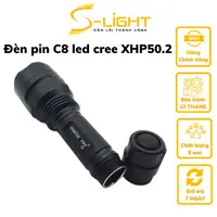 在飛比找蝦皮購物優惠-手電筒 C8 led cree XHP50.2 超亮正品