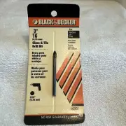 Black And Decker 3/16 Inch Glass Or Tile Drill Bit #16901