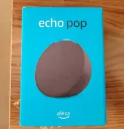NEW SEALED AMAZON ECHO POP 1ST GEN ALEXA SMART SPEAKER CHARCOAL