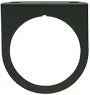 Equus 9921 2" Single Gauge Mounting Panel, Black
