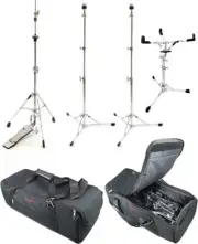 Canopus Light Weight Hardware Pack with Bag, Two Cymbal Stands, Snare, Hi Hat...