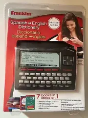 Franklin DBE-1510 Spanish-English Electronic Pocket Dictionary Brand New