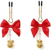 Nipple Clamps For Women Non Piercing Beginner Sm Breast Stimulation Alternative Toys Adult Toy Female Fun Nipple Clips With Bells For Adult Play Adjustable Nipple Clamps Clip