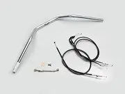 Hurricane H043-078C ZII-Type Handle Set, Chrome Plated GROM (21-24 JC92)