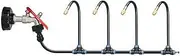 Misters for Outside Patio, Misting Cooling System, 5/10/15/20 M Backyard Mist Kit, Brass Mister System, Portable Mist System with Brass Nozzles, for Garden Greenhouse Fan Deck Umbrella (20m)