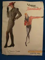 VOGUE INDIVIDUALIST #2167 - DESIGNER MICHAEL MORTELL - LADIES PATTERN 6 aver