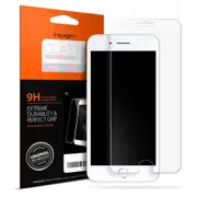 iPhone SE 2022 (3rd Gen) / SE 2020 (2rd Gen) / 8 / 7 Glass Screen Protector, Genuine SPIGEN GLAS.tR Slim 9H Tempered Glass for Apple