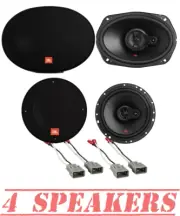 JBL 3 way 6x9" 420 Watt & 6.5" 250 Watt Car Speakers for 2003-2007 Honda Accord