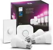 Smart Light Starter Kit - Includes (1) Bridge, (1) Smart Button and (3) Smart 75