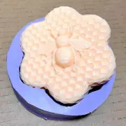 Silicone Honeybee Soap Mold Honeycomb Mould Homemade