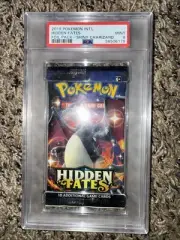 Psa 9 2019 Pokemon Int’l Hidden Fates Foil Pack- Shiny Charizard